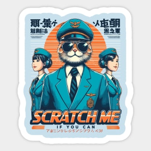 Scratch me If you can Sticker